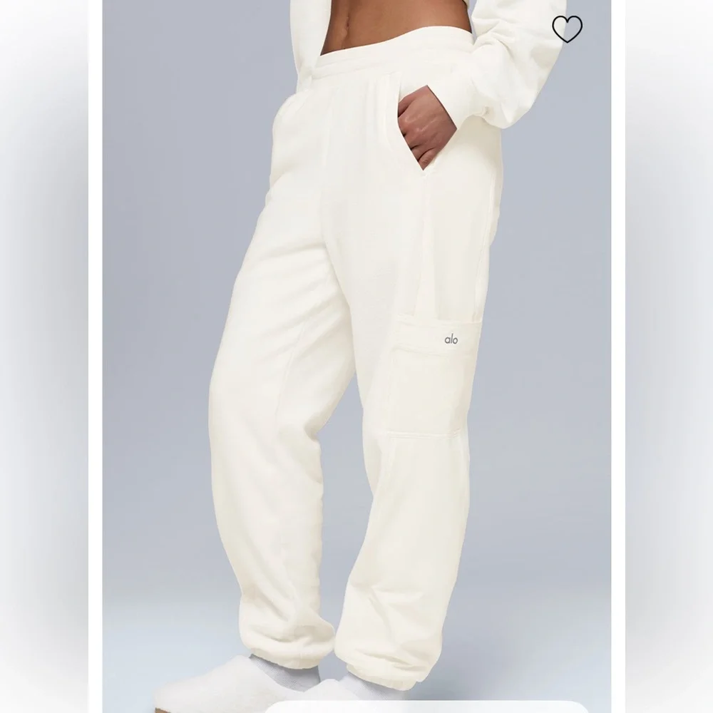 ALO Yoga Polar Fleece Winter Mix Pant - Picture 8 of 11